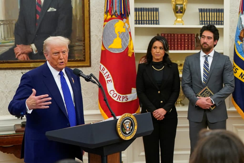 Fact Check: Trump incensed by Gabbard's provocative video on nuclear war.