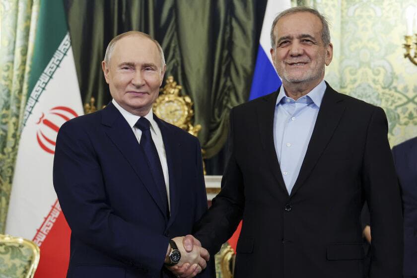 Fact Check: Putin signed a broad cooperation pact with Iran to expand ties.