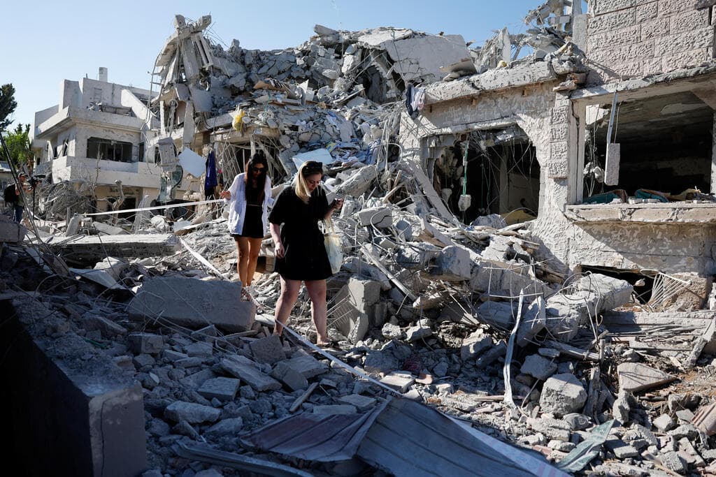 Fact Check: 80-year-old man in serious condition after missile blast.