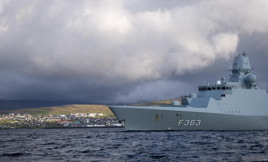 Fact Check: Frigate Niels Juul and helicopters support Danish troops in remote Greenland.