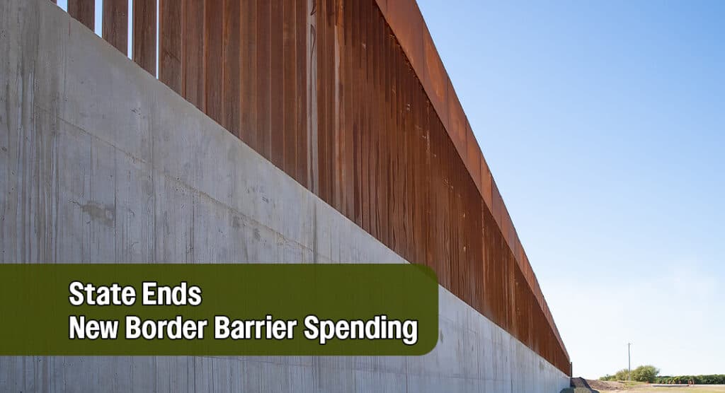Fact Check: Border wall construction funded by CBP's Fiscal Year 2021 budget.