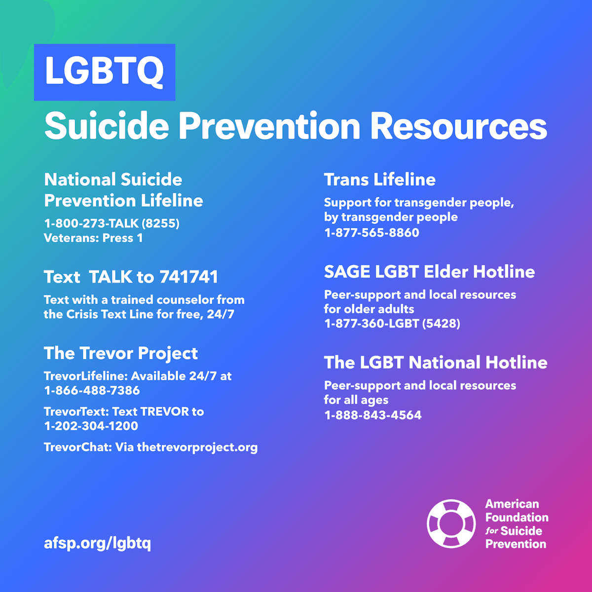 Fact Check: Trump administration cuts vital suicide prevention services for LGBTQ youth.