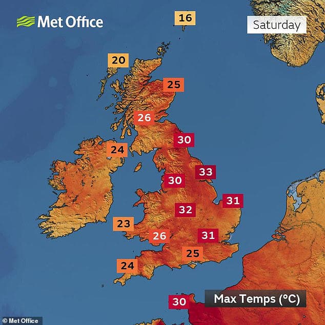 Fact Check: UK records hottest day of the year with temperatures exceeding 32C!