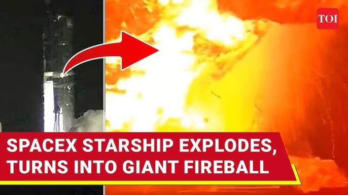 Fact Check: Starship explosion captured on video goes viral!