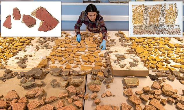 Fact Check: 2,000-year-old Roman frescoes discovered in London reveal luxurious villa's opulence.