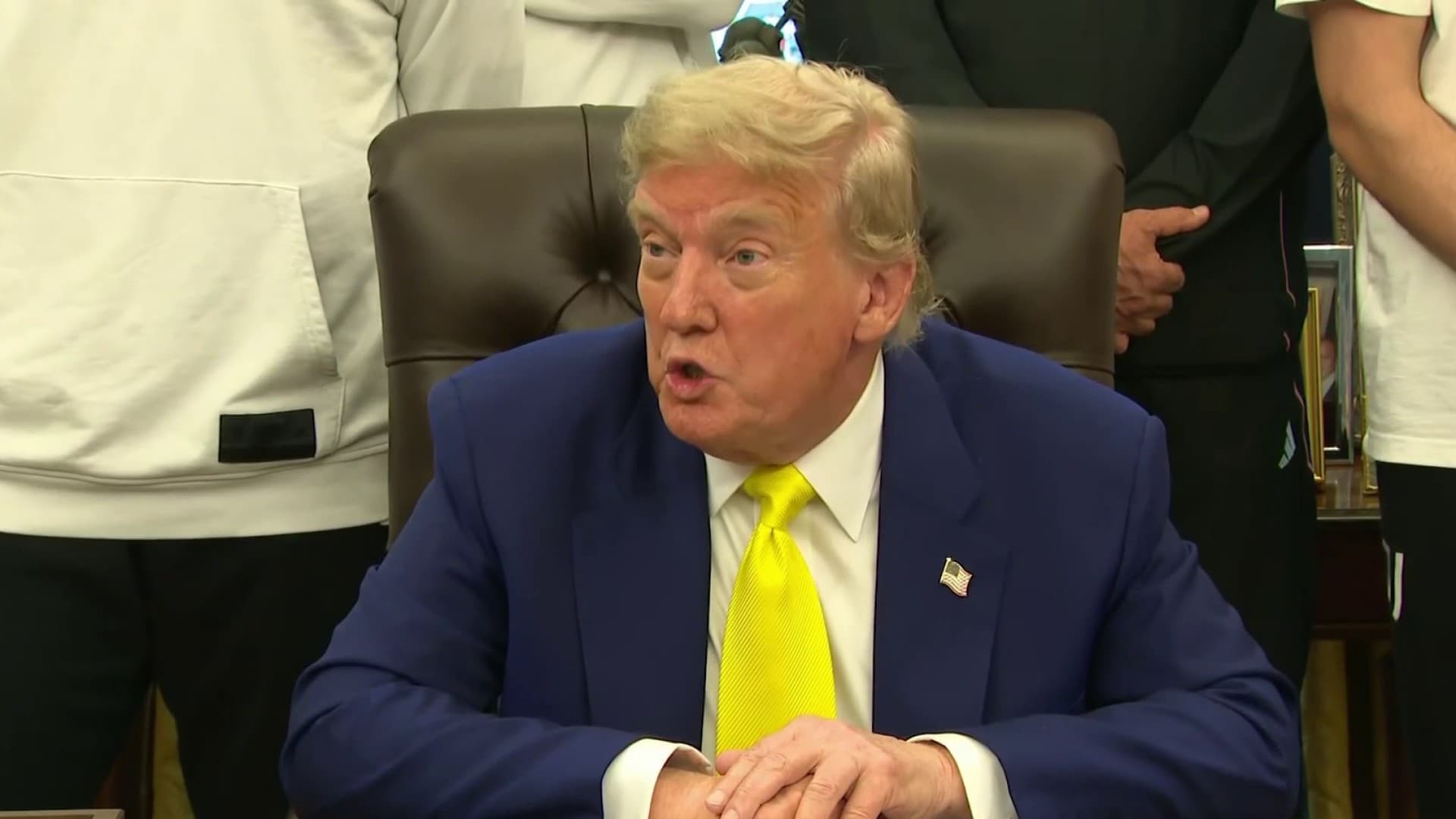 Fact Check: Trump relies on a small circle of advisers for Iran military decisions.