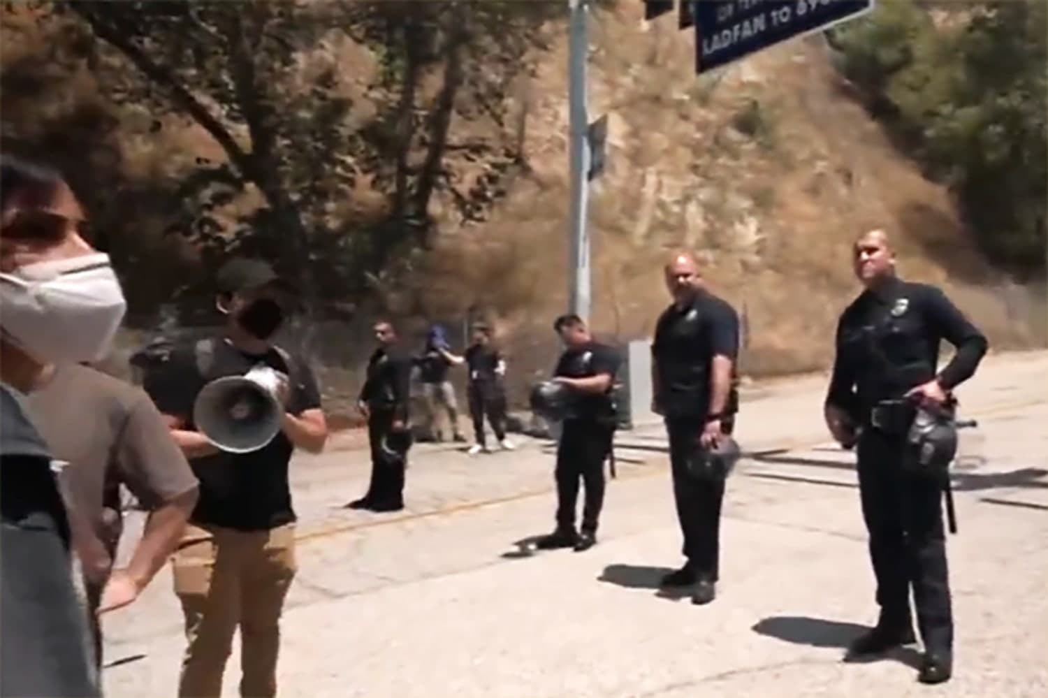 Fact Check: Protesters gathered at Dodger Stadium against ICE presence, chanting 'ICE out of LA!'