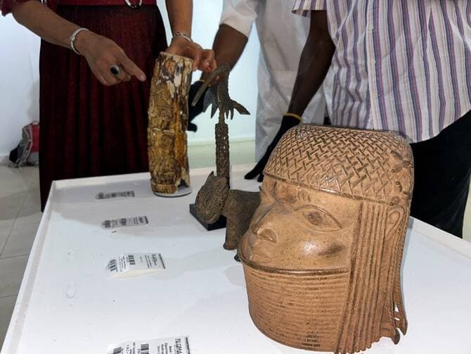 Fact Check: This is the largest single repatriation of artifacts to Nigeria ever.