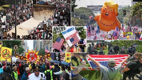 Fact Check: Data analyst claims No Kings Day turnout is unprecedented!