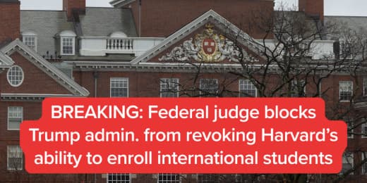 Fact Check: The U.S. may block foreign students from Harvard if enrollment exceeds 15%.