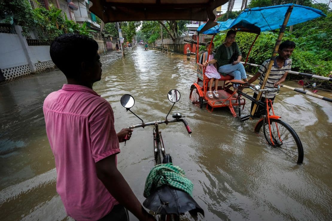 Fact Check: Heavy monsoon rains threaten advanced fighter jet's systems at Indian airport.