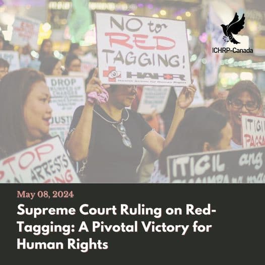 Fact Check: Supreme Court of the Philippines declares red-tagging a threat to life and liberty.