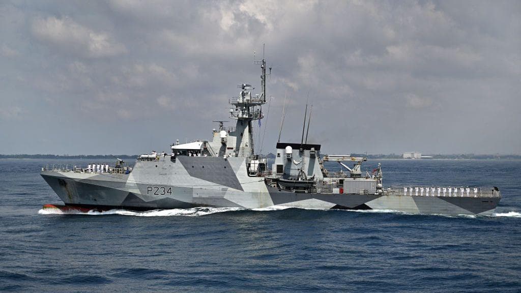 Fact Check: HMS Spey's patrol is UK's first in Taiwan Strait in four years.