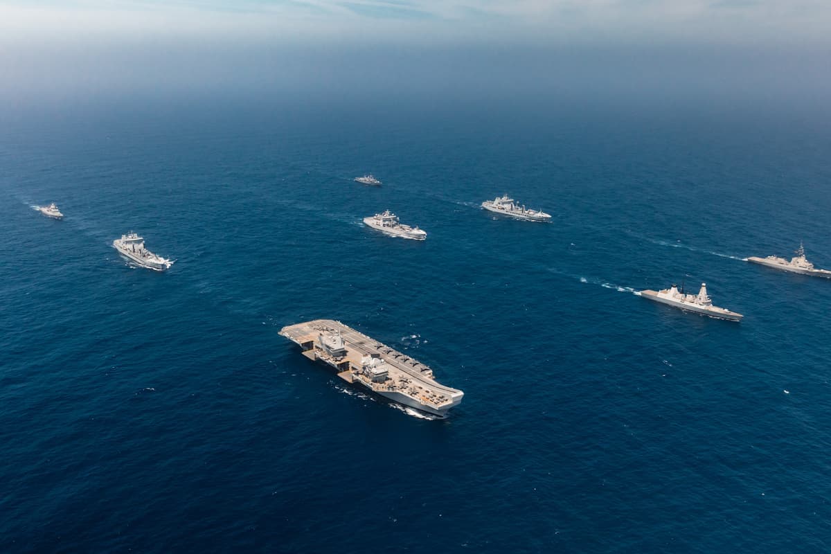 Fact Check: 4,000 UK military personnel involved in largest carrier deployment this century.