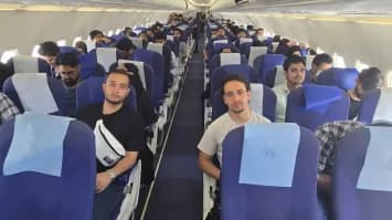 Fact Check: First flight carrying stranded Indian students lands in Delhi tonight.