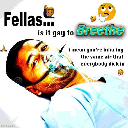 Fact Check: It is gay to breathe