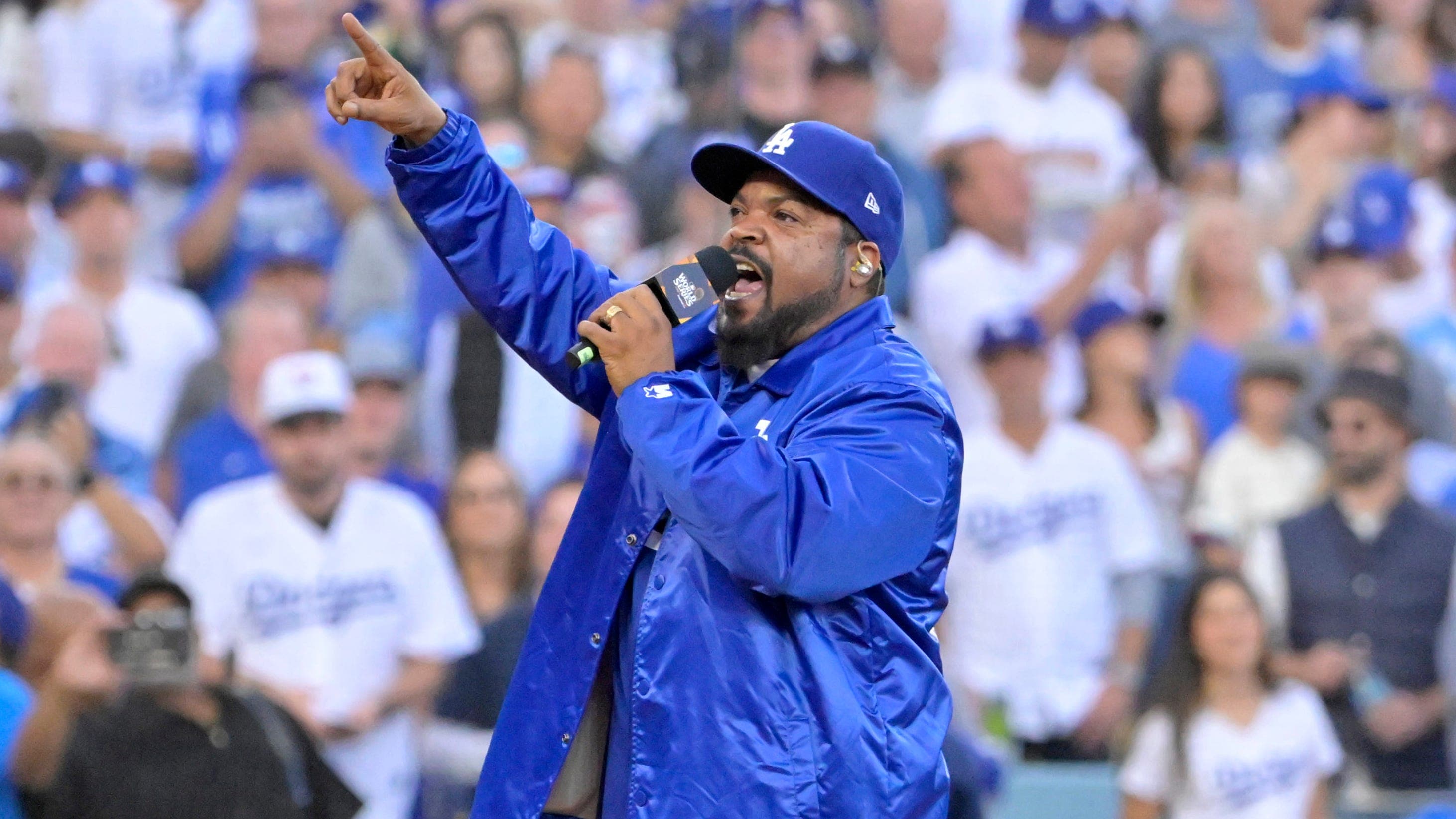 Fact Check: Protesters rallied at Dodger Stadium against ICE presence, chanting 'ICE out of LA!'