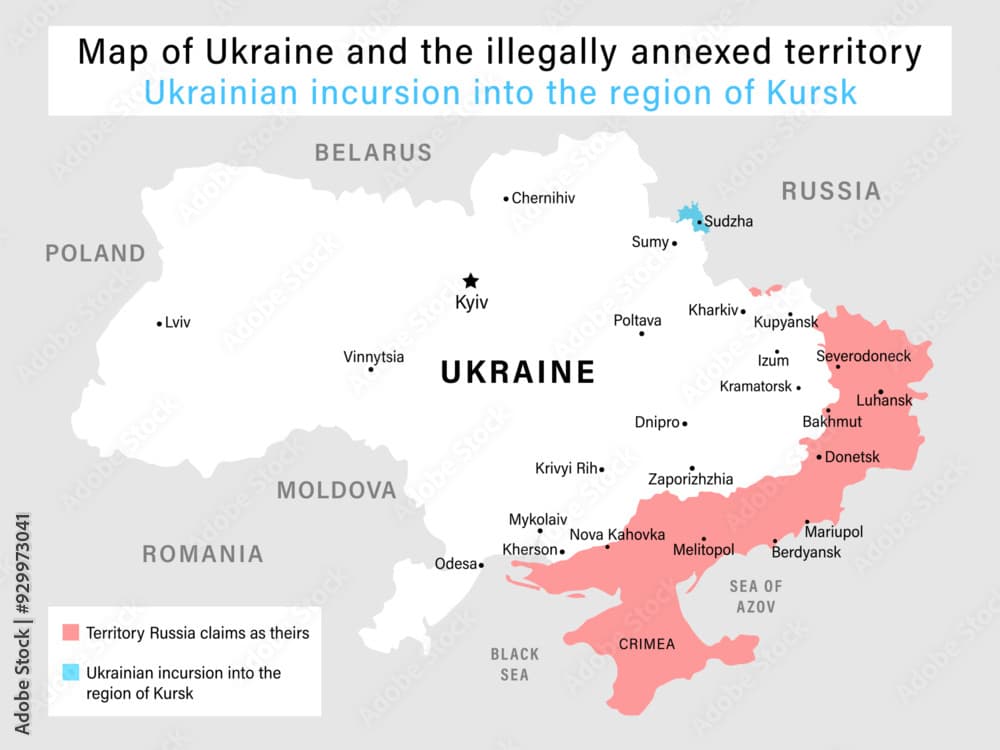 Fact Check: Russia demands Kyiv recognize illegally annexed territories.