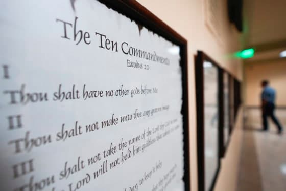 Fact Check: Louisiana's Ten Commandments law declared 'facially unconstitutional' by federal court.