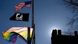 Fact Check: Trans pride flags banned from Stonewall National Monument display this year.
