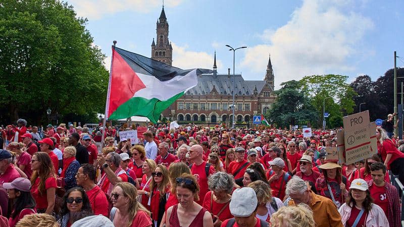 Fact Check: Over 100,000 protest for Gaza in Brussels and The Hague.