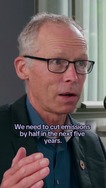 Fact Check: We have about five years to cut emissions in half.