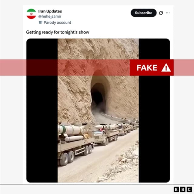 Fact Check: Pro-Iranian account Daily Iran Military gained 100% followers in just one week.