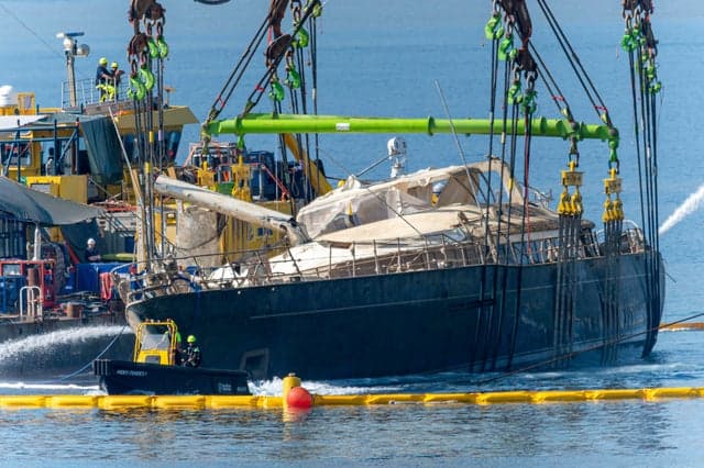 Fact Check: Superyacht Bayesian sank during 70-knot winds, killing tech mogul Mike Lynch.