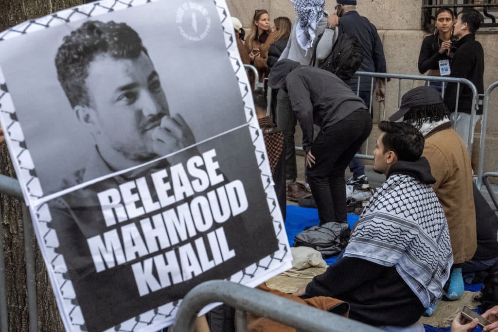 Fact Check: Khalil was the first arrested under Trump's crackdown on campus protests.