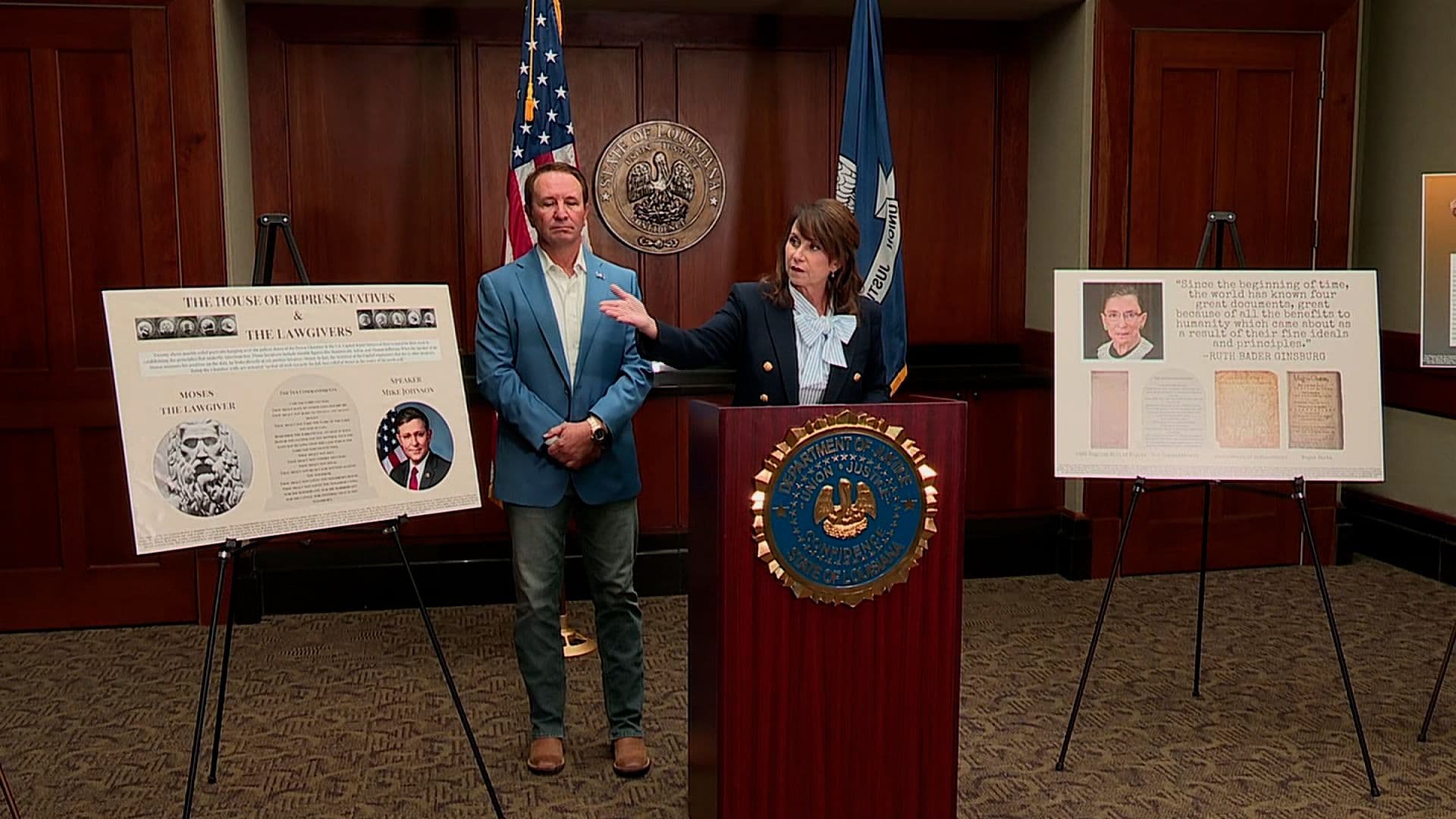 Fact Check: Federal judges declare Louisiana's Ten Commandments law unconstitutional.
