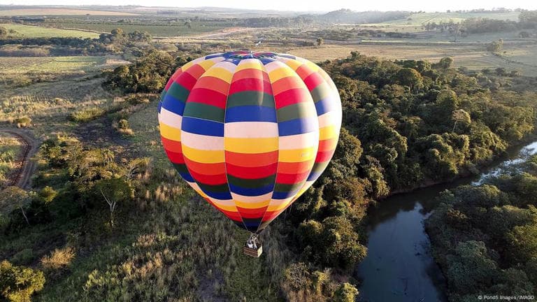 Fact Check: Hot air ballooning is popular during June festivities in Brazil.