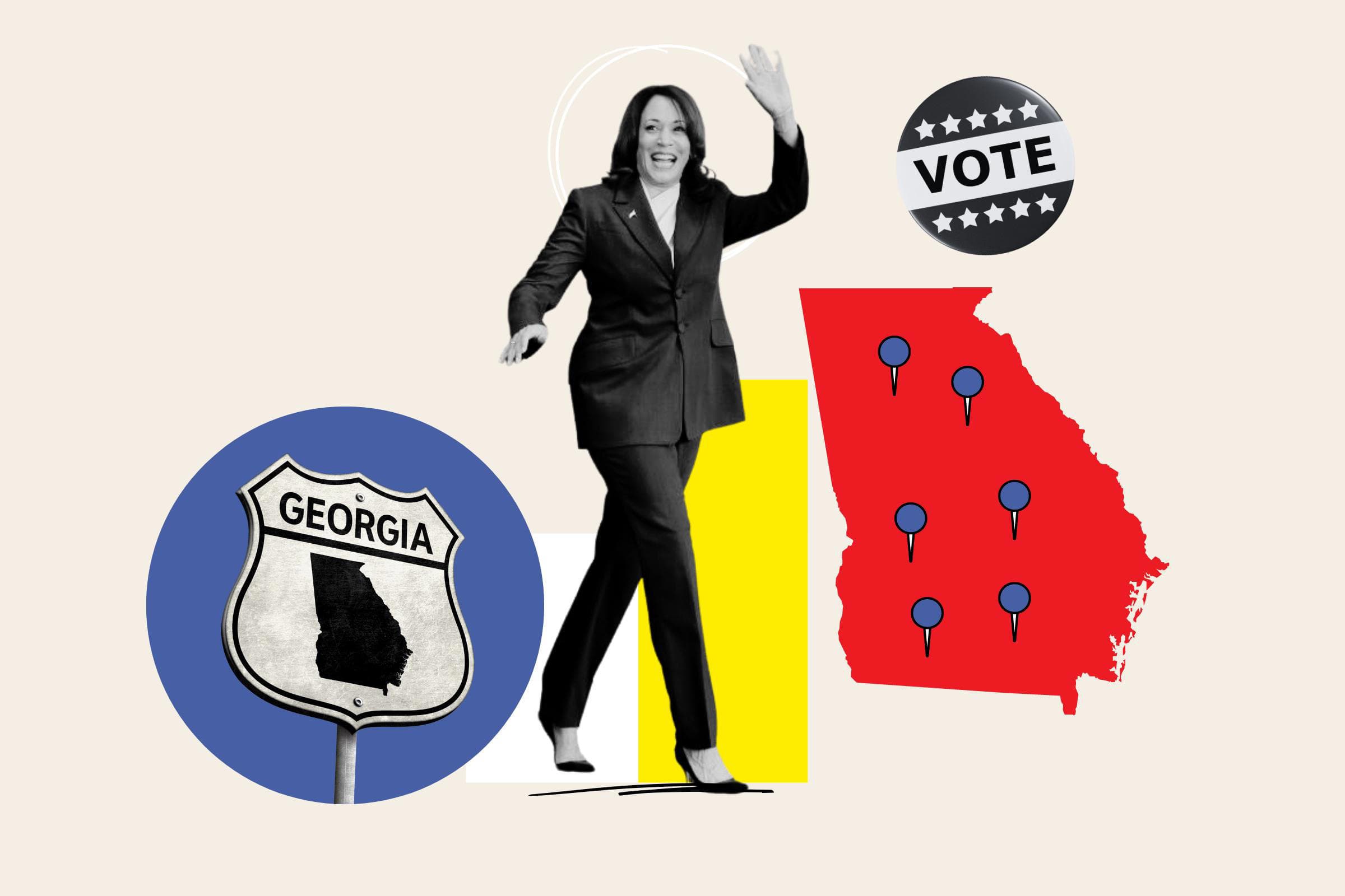 Fact Check: Kamala Harris's blowout counties averaged 210,000 voters.