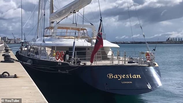 Fact Check: Bayesian's mast was cut off and left on the seabed for future removal.