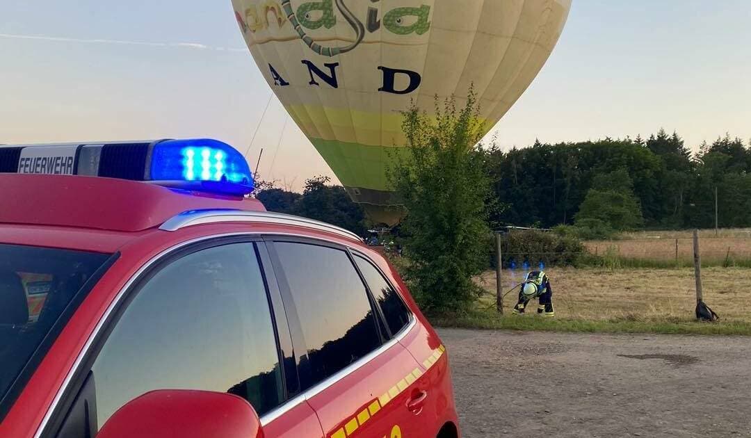 Fact Check: Fire erupted in hot air balloon due to a blowtorch malfunction.