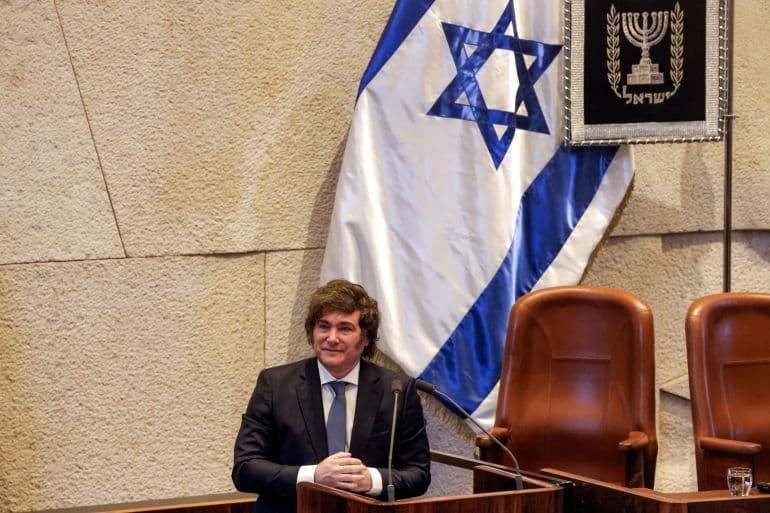Fact Check: Milei vows to move Argentina's Embassy in Israel to Jerusalem by 2026.