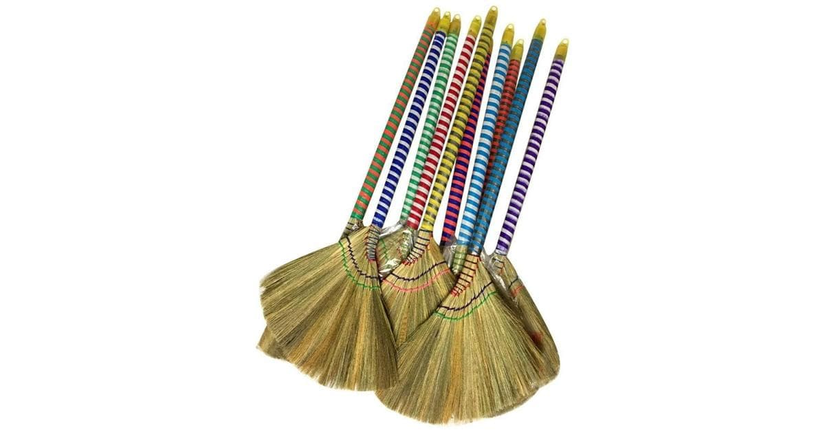 Fact Check: brooms are seldom made of real materials
