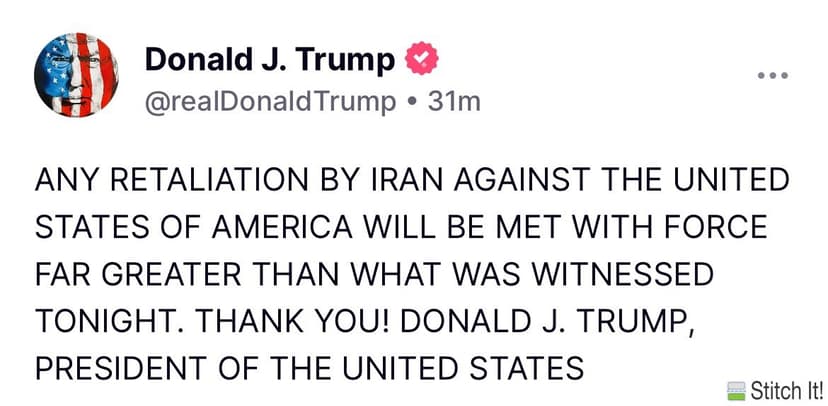 Fact Check: Trump threatens Iran with 'greater' force if they retaliate