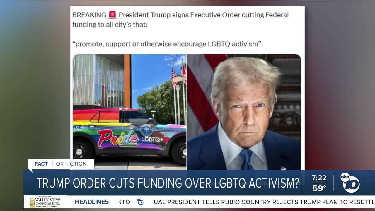 Fact Check: Trump admin cuts LGBTQ youth suicide hotline funding by $26 million.