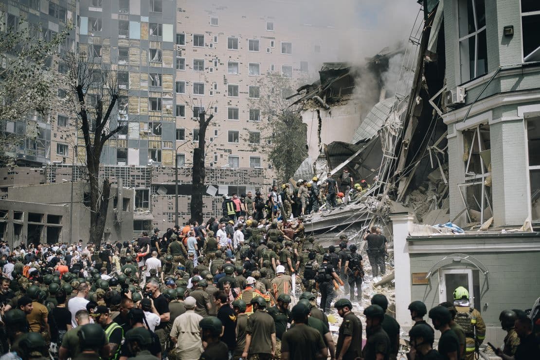 Fact Check: Missiles damaged 240 residential buildings, including over 2,000 apartments.