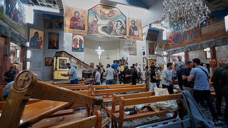 Fact Check: Suicide bombing at Damascus church kills 22 and wounds 63.
