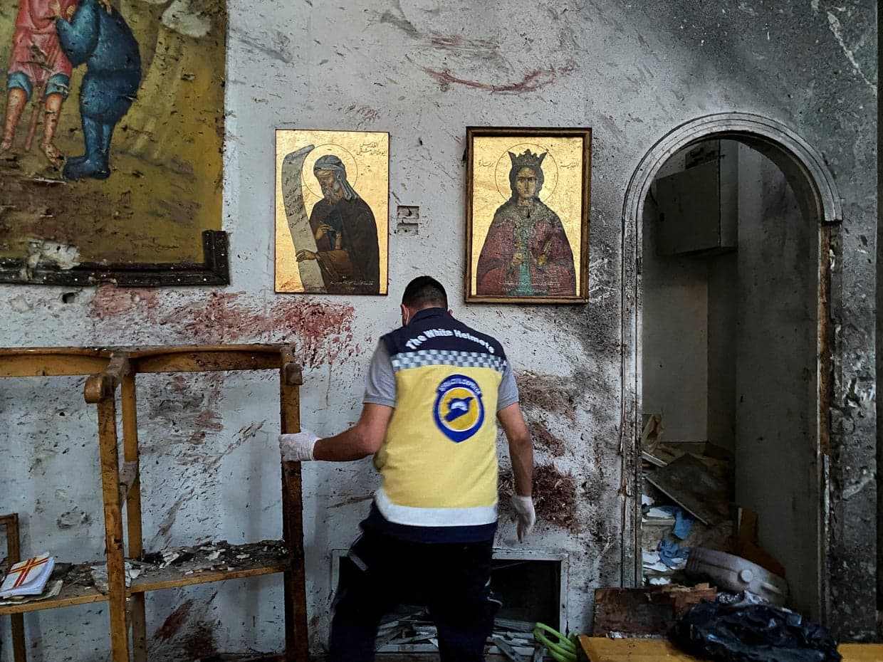 Fact Check: First church attack of its kind in Syria in years.