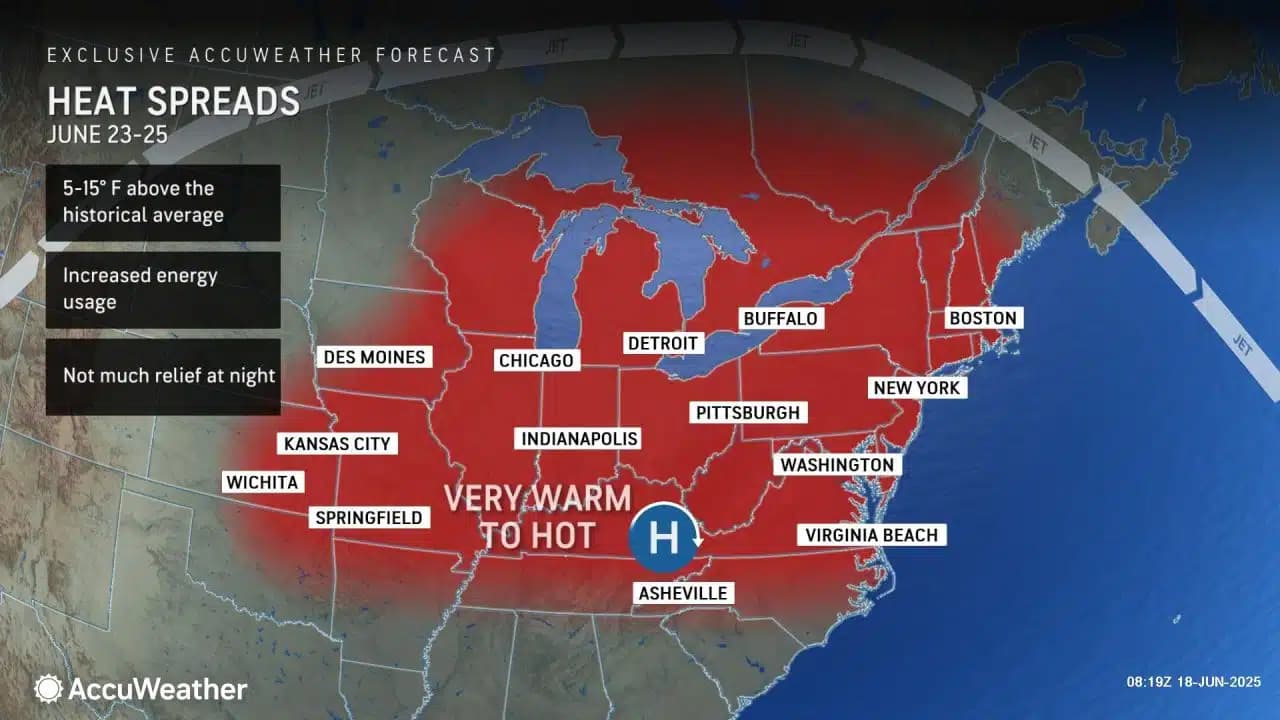 Fact Check: Extreme heat in June is pushing temperatures 20 degrees above normal.