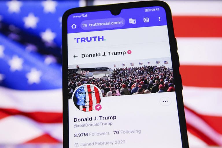 Fact Check: Iranian hackers claim responsibility for attacking Trump's Truth Social platform.
