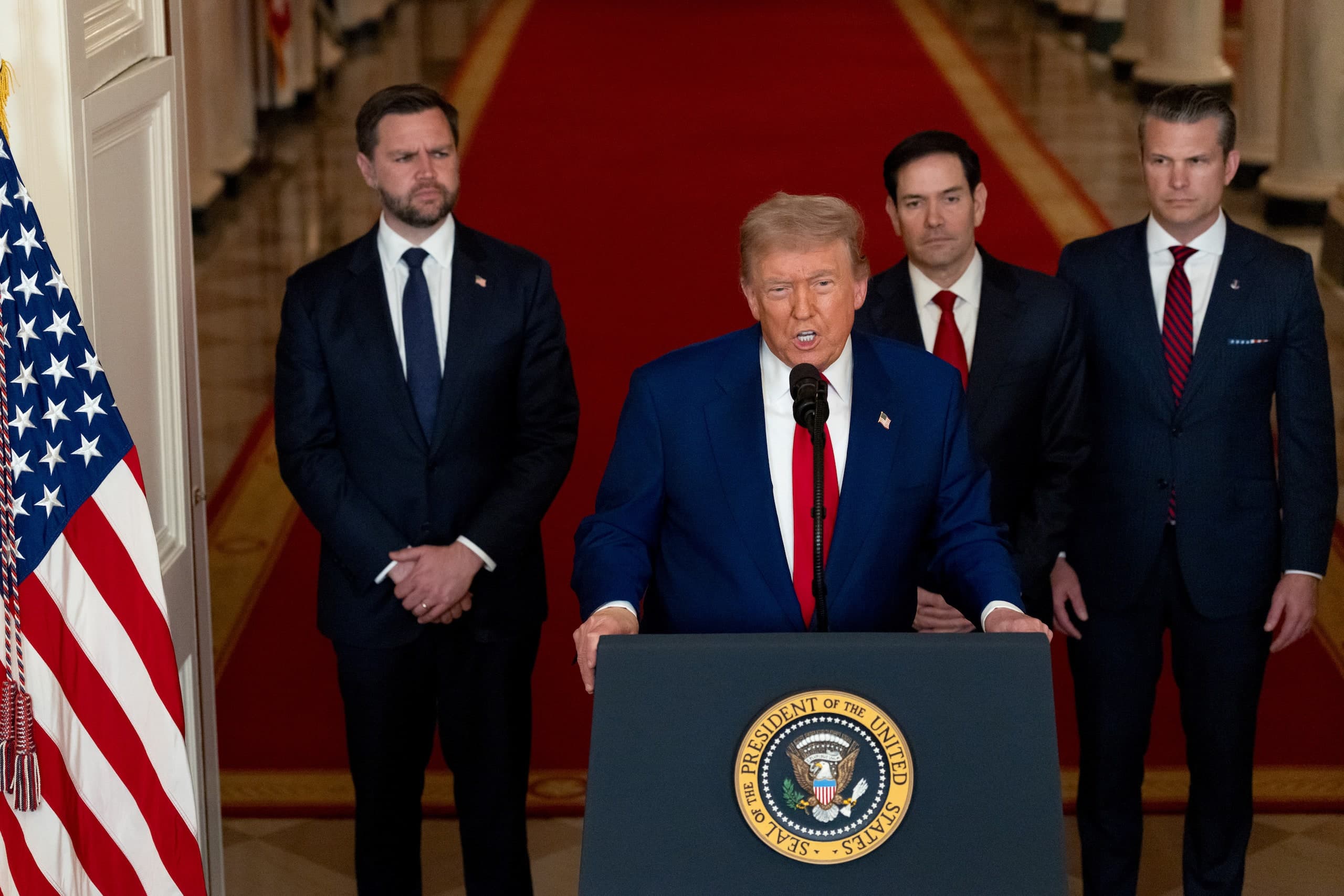 Fact Check: Truth Social went down immediately after Trump's announcement of military strikes.