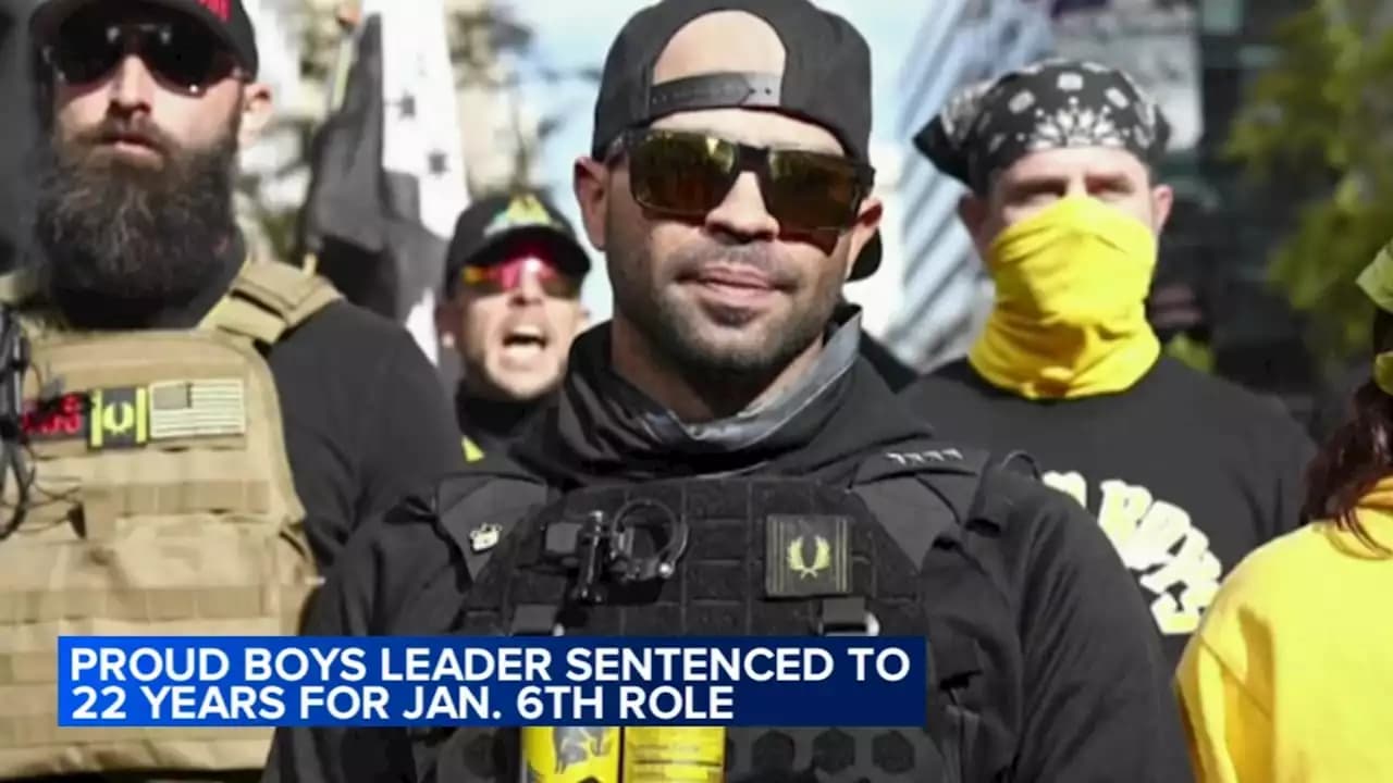 Fact Check: Tarrio was sentenced to 22 years for his role in the January 6 attack.