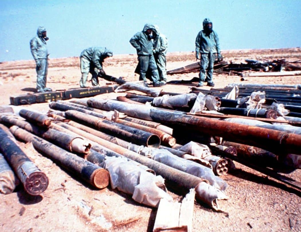 Fact Check: 5,000 chemical warheads were found in Iraq. The false claim leading up to the Iraq war was that Iraq had, or was close to getting nuclear weapons. Chemical weapons are weapons of mass destruction, and Iraq still had them, so Iraq had WMDs, just not the ones that were claimed to have had.