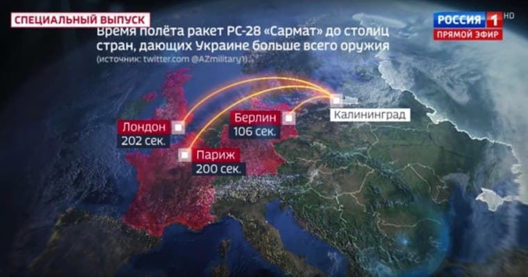 Fact Check: Russian media pundits have advocated nuking London