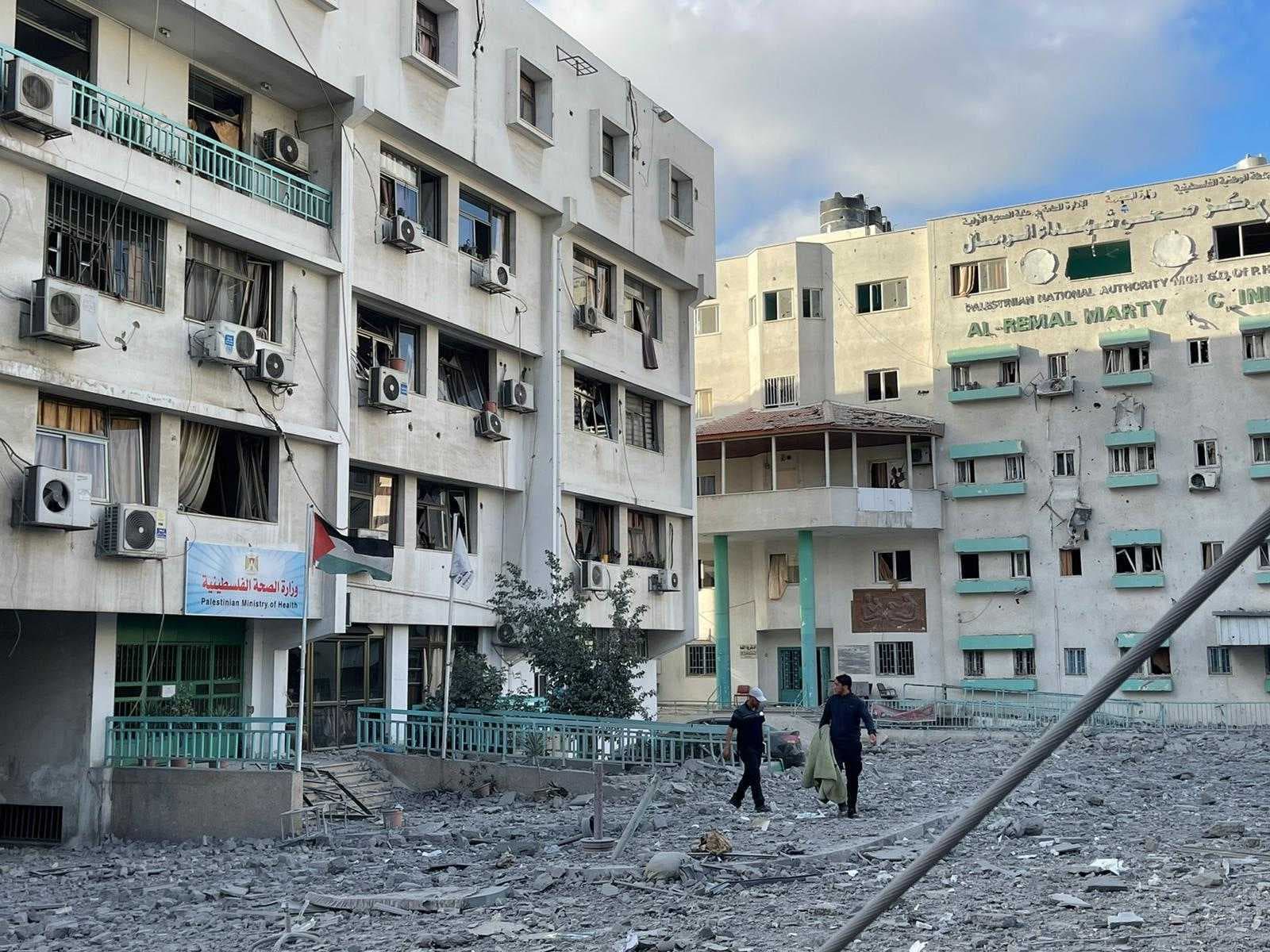 Fact Check: Israeli strikes damaged a children's clinic and a hospital.