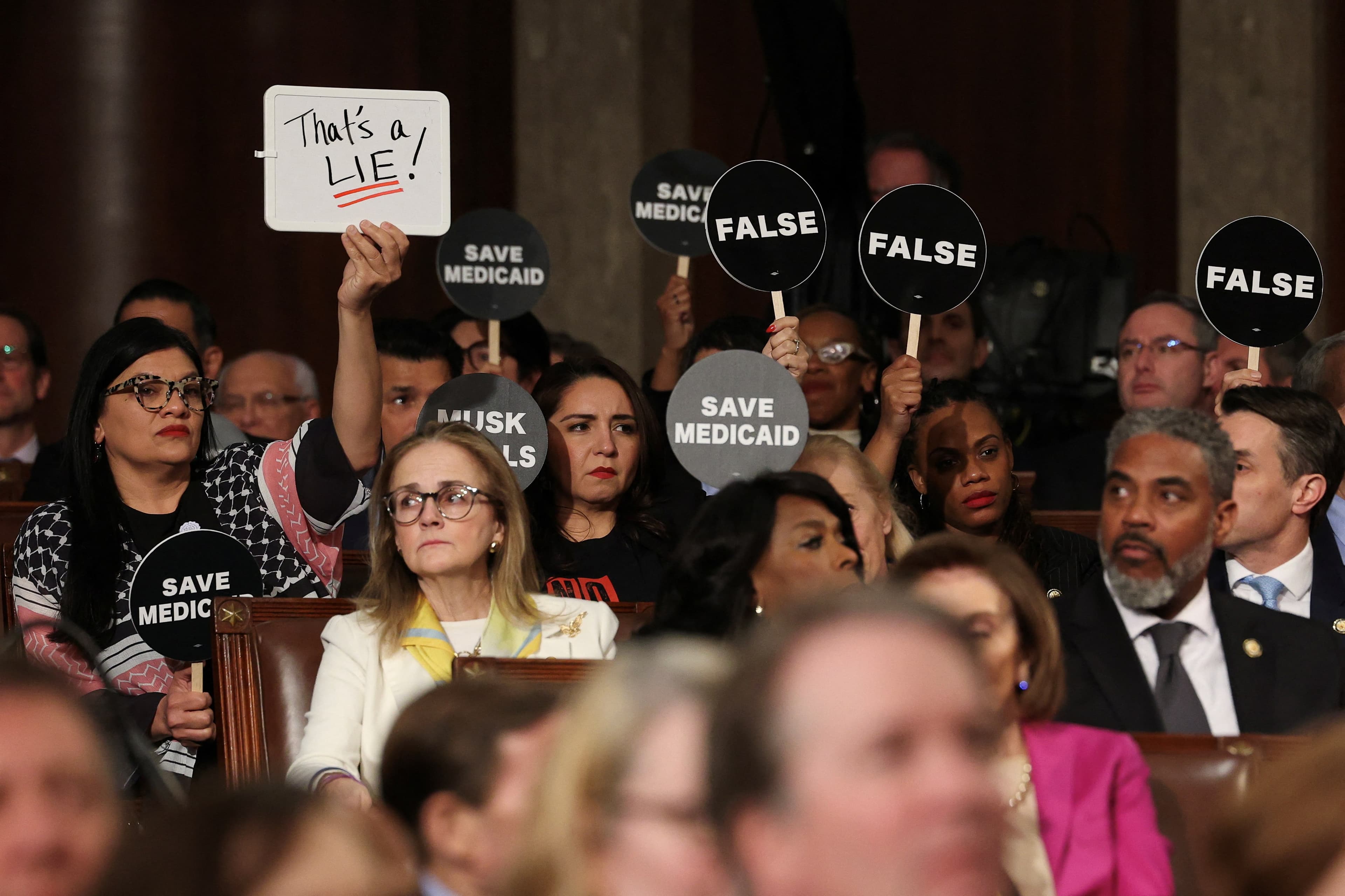 Fact Check: Democrats' disjointed responses expose their struggle against Trump's presidency.