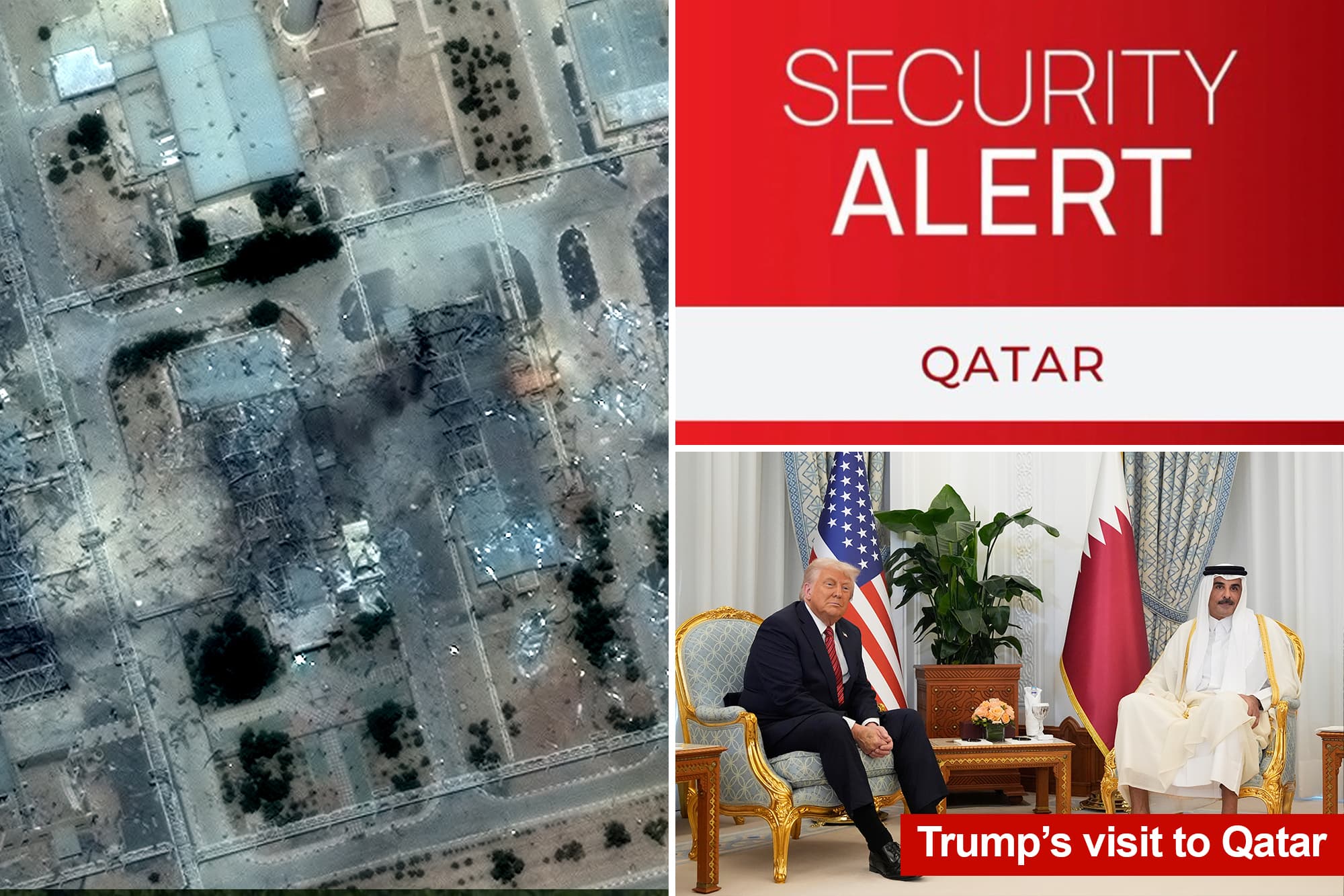 Fact Check: Qatar's airspace closure followed US embassy's shelter-in-place warning for Americans.